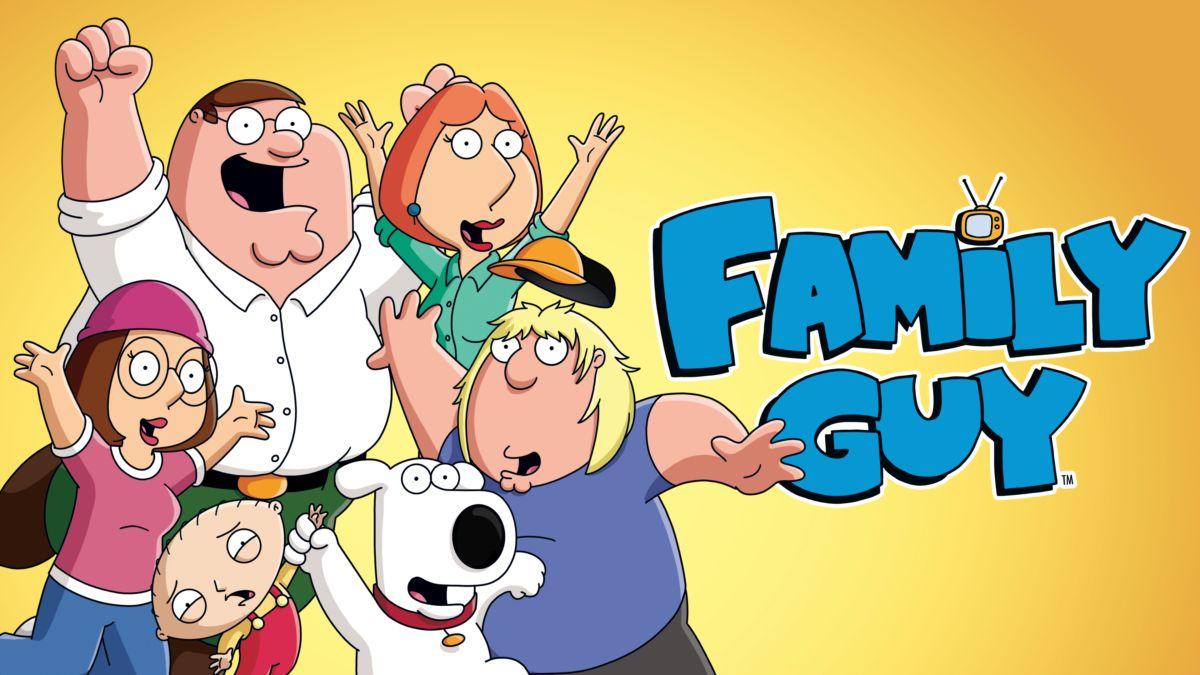 Discovery splash banner for Family Guy Discord server