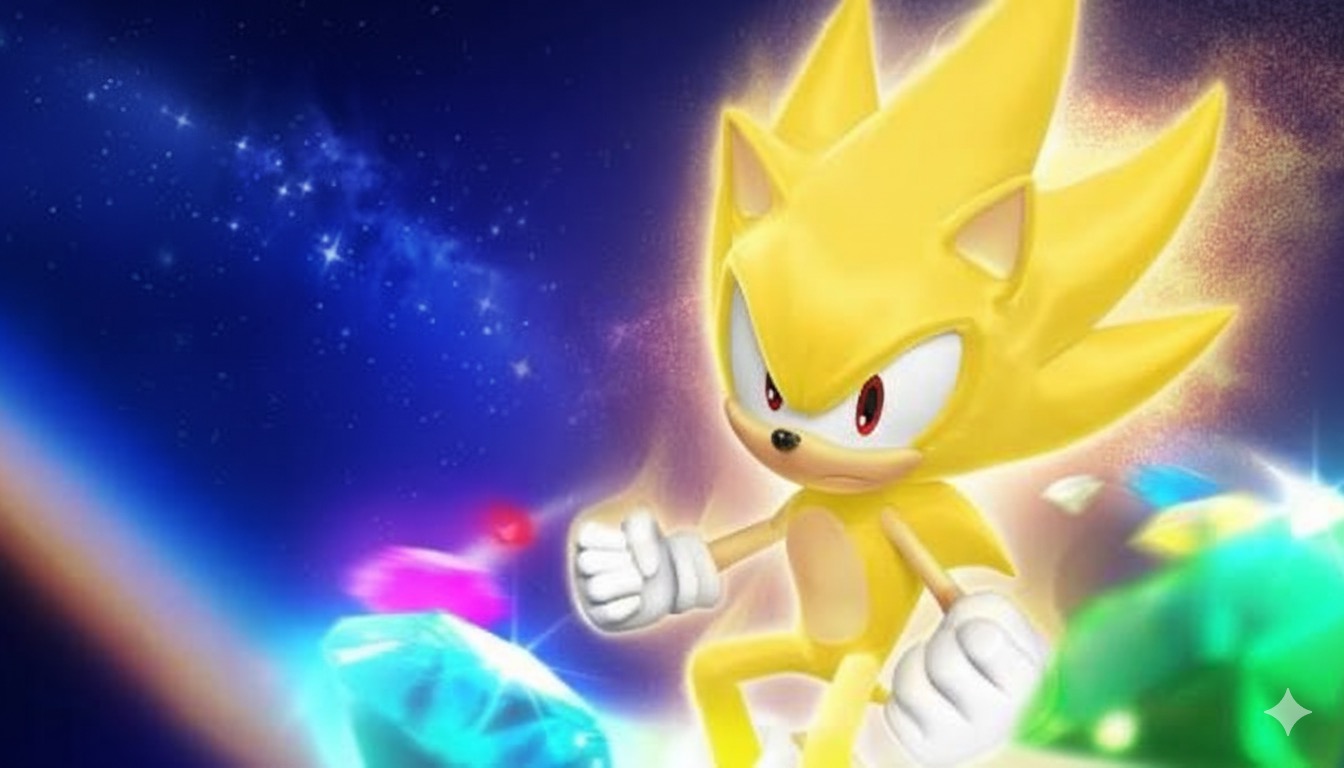 Discovery splash banner for Super Sonic Server Discord server