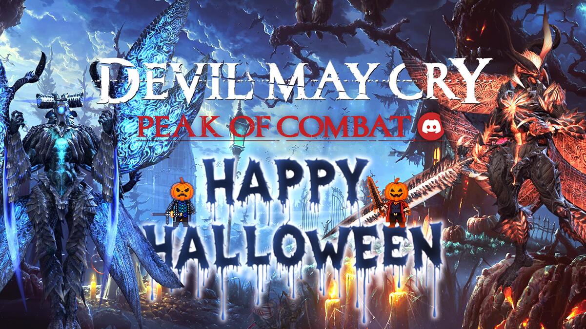 Discovery splash banner for 🎃 Devil May Cry: Peak of Combat 🎃 Discord server