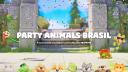Discovery splash banner for Party Animals Brasil Discord server