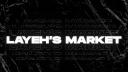 Discovery splash banner for Layeh’s Market - Ark Ascended Officials Discord server