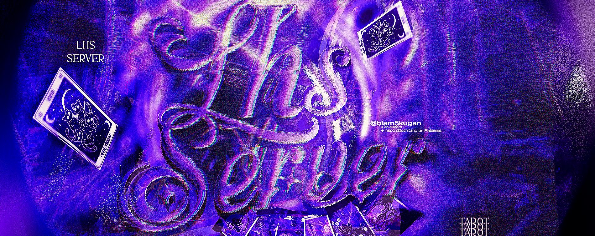 Discovery splash banner for 🔮 𓏲𓏲.. LHS server #5,5k . ও Discord server