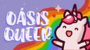Discovery splash banner for Oásis Queer Discord server