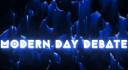Discovery splash banner for Modern Day Debate Discord server