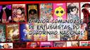 Discovery splash banner for Lendo Quadrinhos Nacionais Discord server