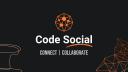 Discovery splash banner for Code Social Discord server