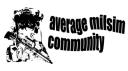 Discovery splash banner for Average Milsim Community Discord server