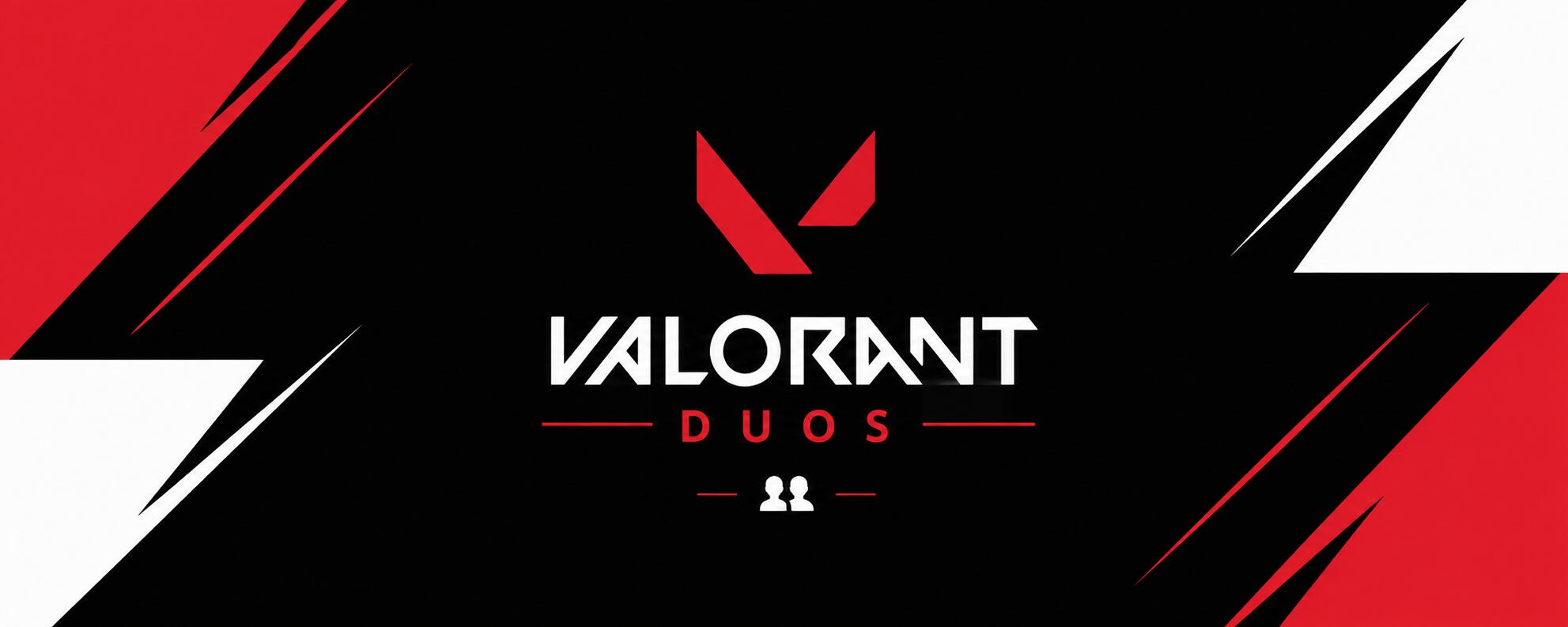 Discovery splash banner for VALORANT DUOS Discord server