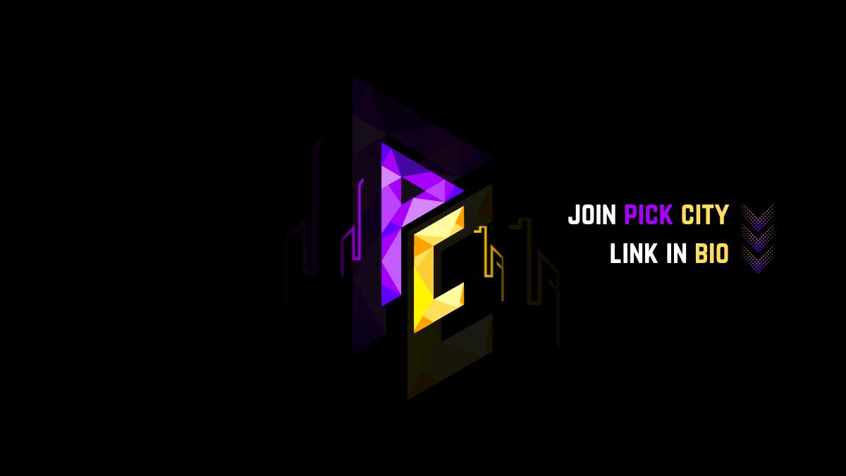 Discovery splash banner for Pick City Discord server
