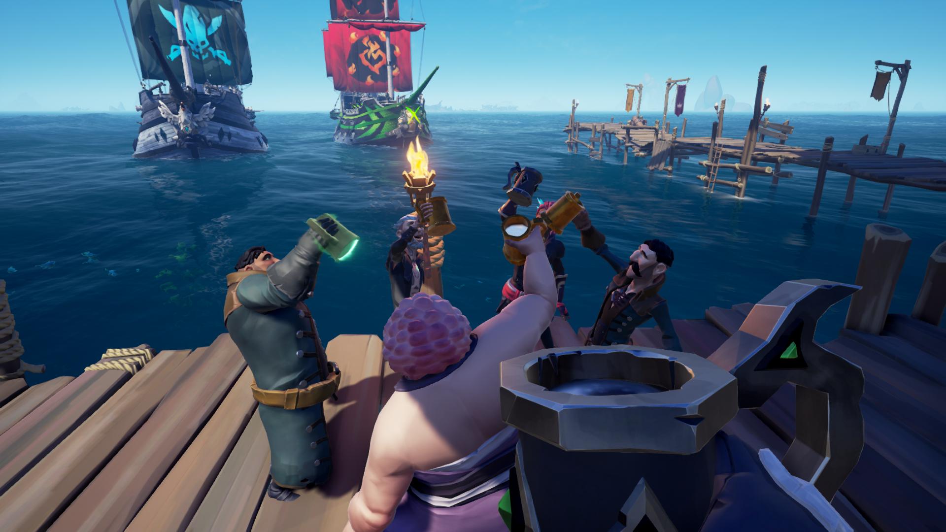 Discovery splash banner for Sea of Thieves Vietnam Community Discord server