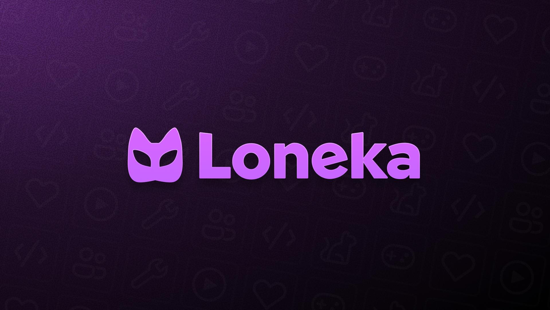 Discovery splash banner for Loneka Games Discord server