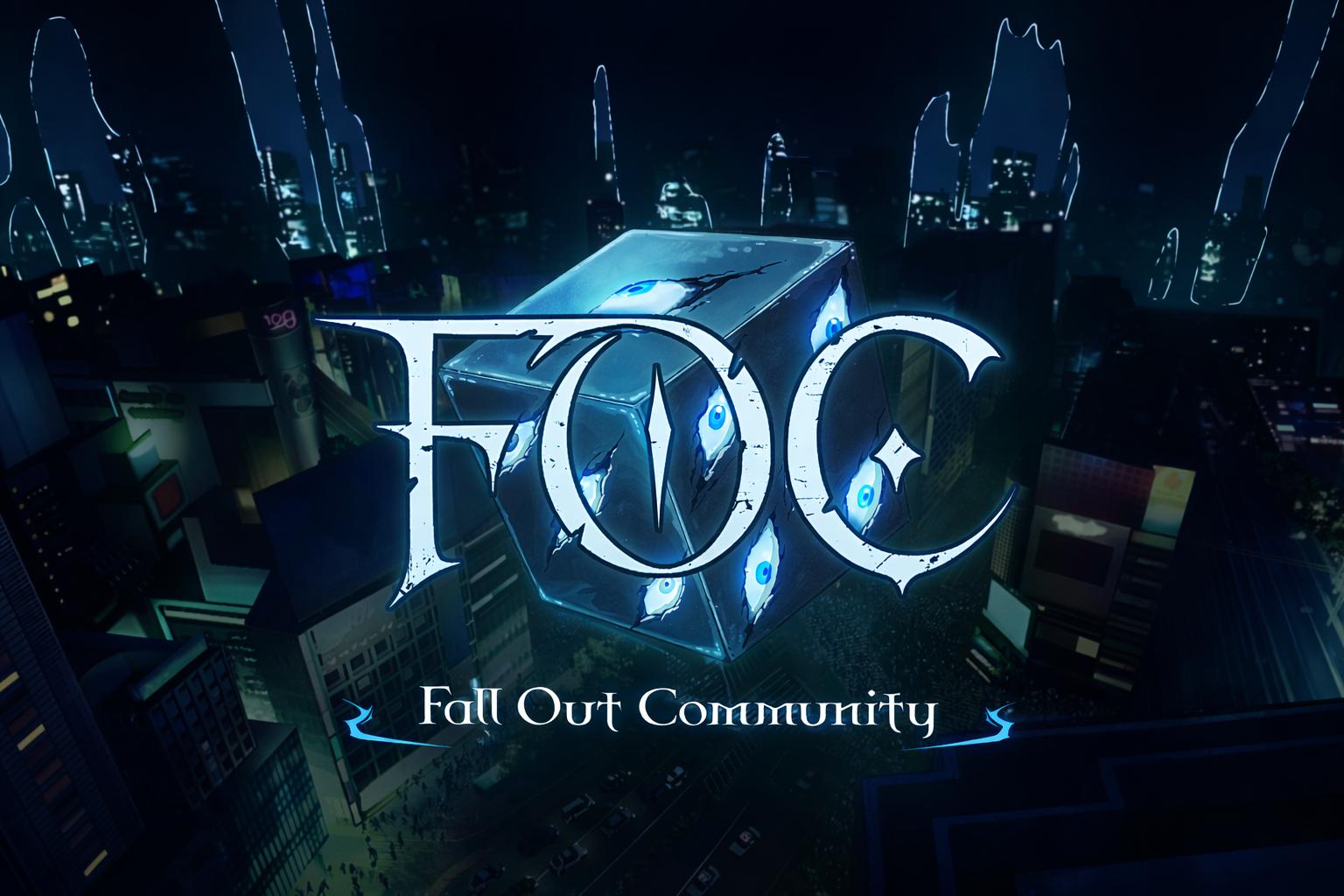 Discovery splash banner for FOC • Jujutsu Kaisen RP Discord server