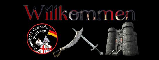 Discovery splash banner for Stronghold Crusader Germany Discord server