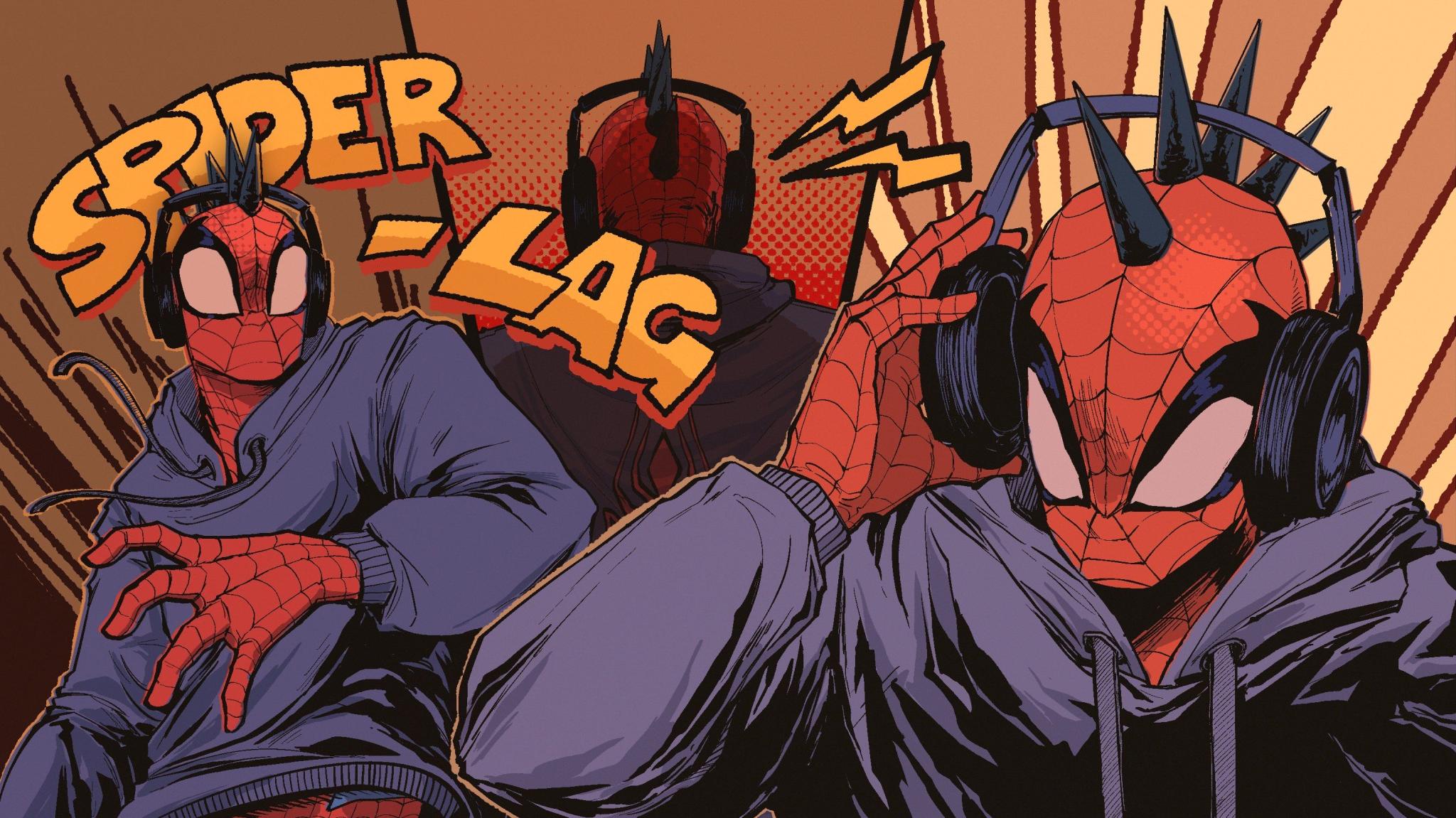 Discovery splash banner for Spidey Den Discord server