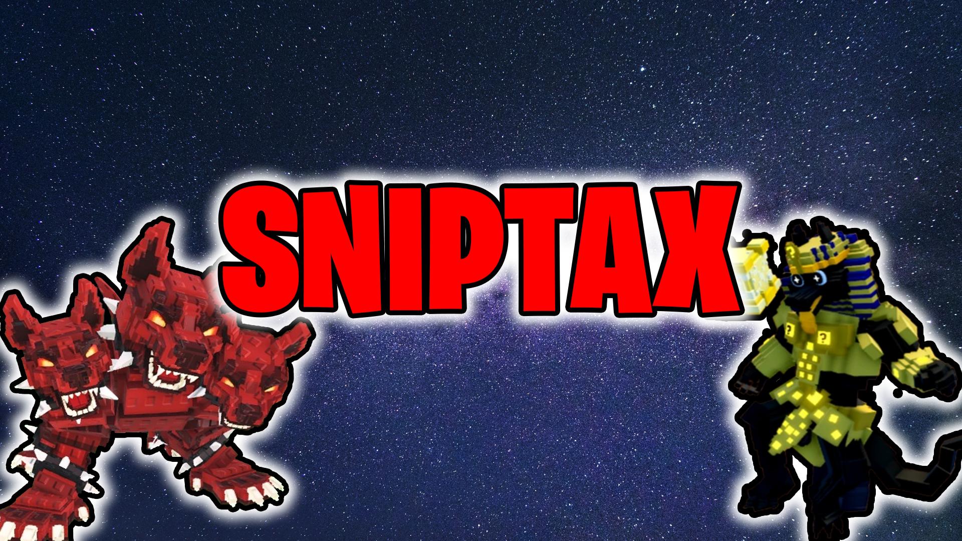 Discovery splash banner for sniptax | Steal a brainrot & escape tsunami for brainrots | roblox trades Discord server