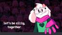 Discovery splash banner for ralsei's sillies Discord server