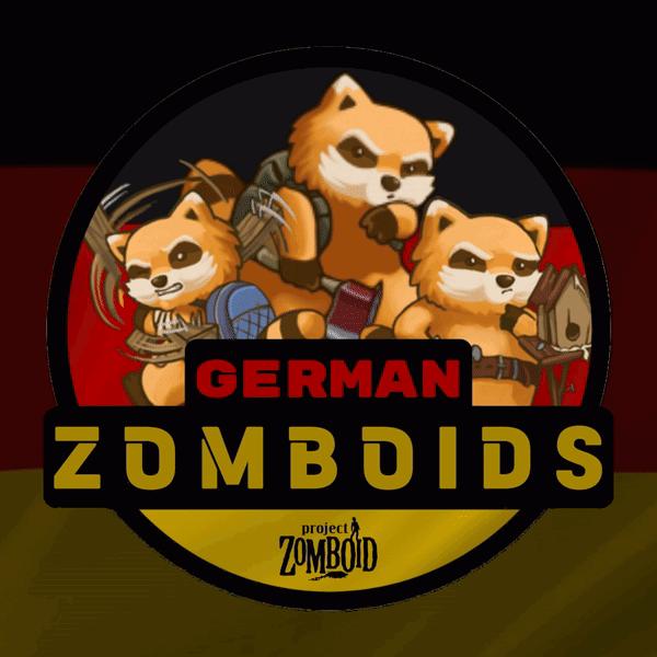 Discovery splash banner for German Zomboids Discord server
