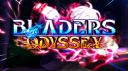 Discovery splash banner for Blader's Odyssey! [IN DEV] Discord server