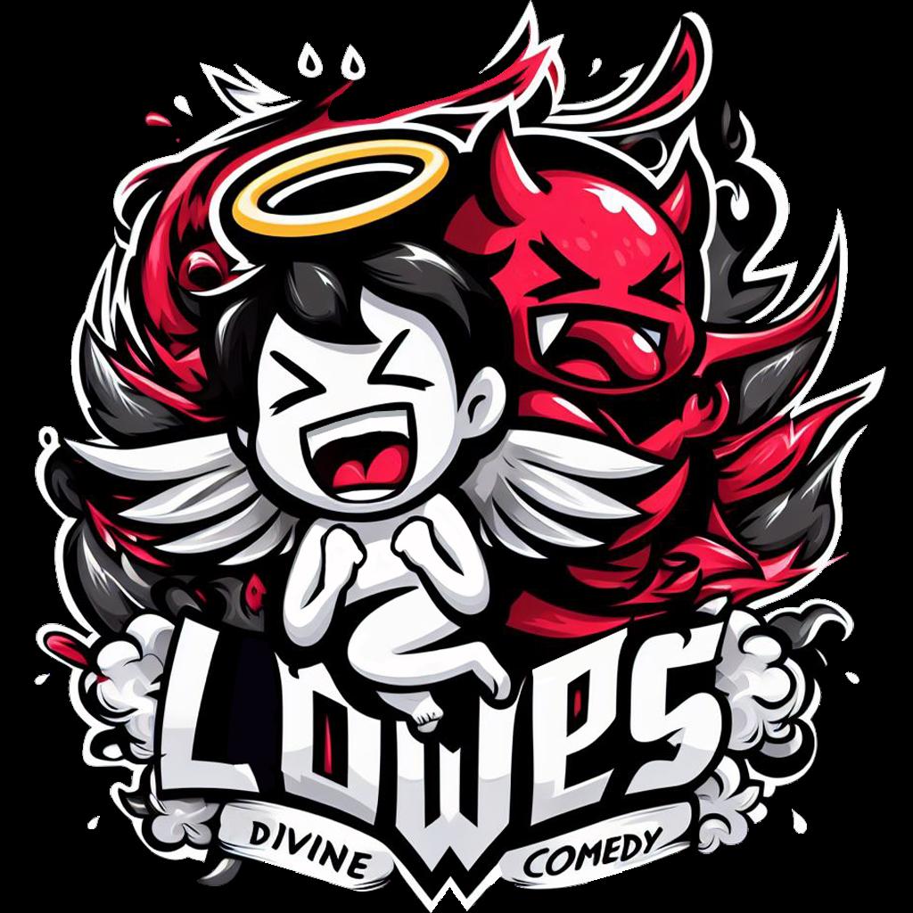 Discovery splash banner for Lowe's Divine Comedy. Discord server