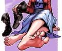 Discovery splash banner for Beta Safe Cave ~ Feet & Censored / BDSM Discord server