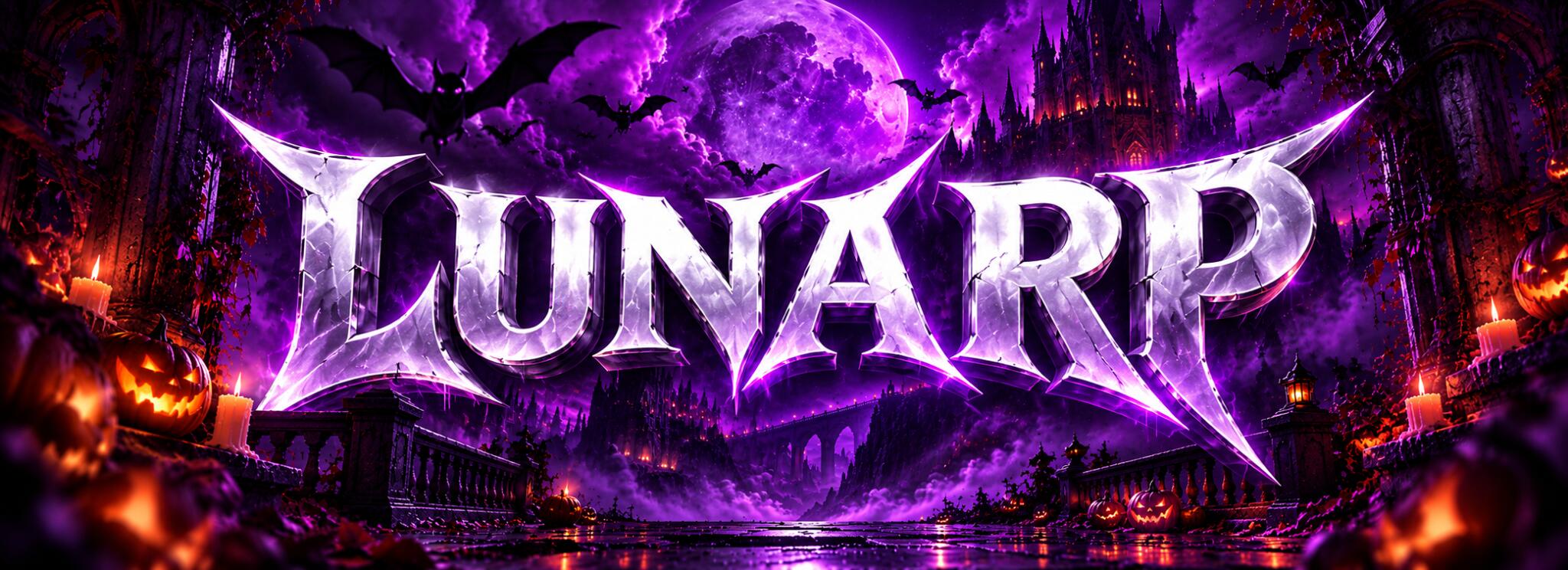 Discovery splash banner for LUNA RP ☾ Discord server