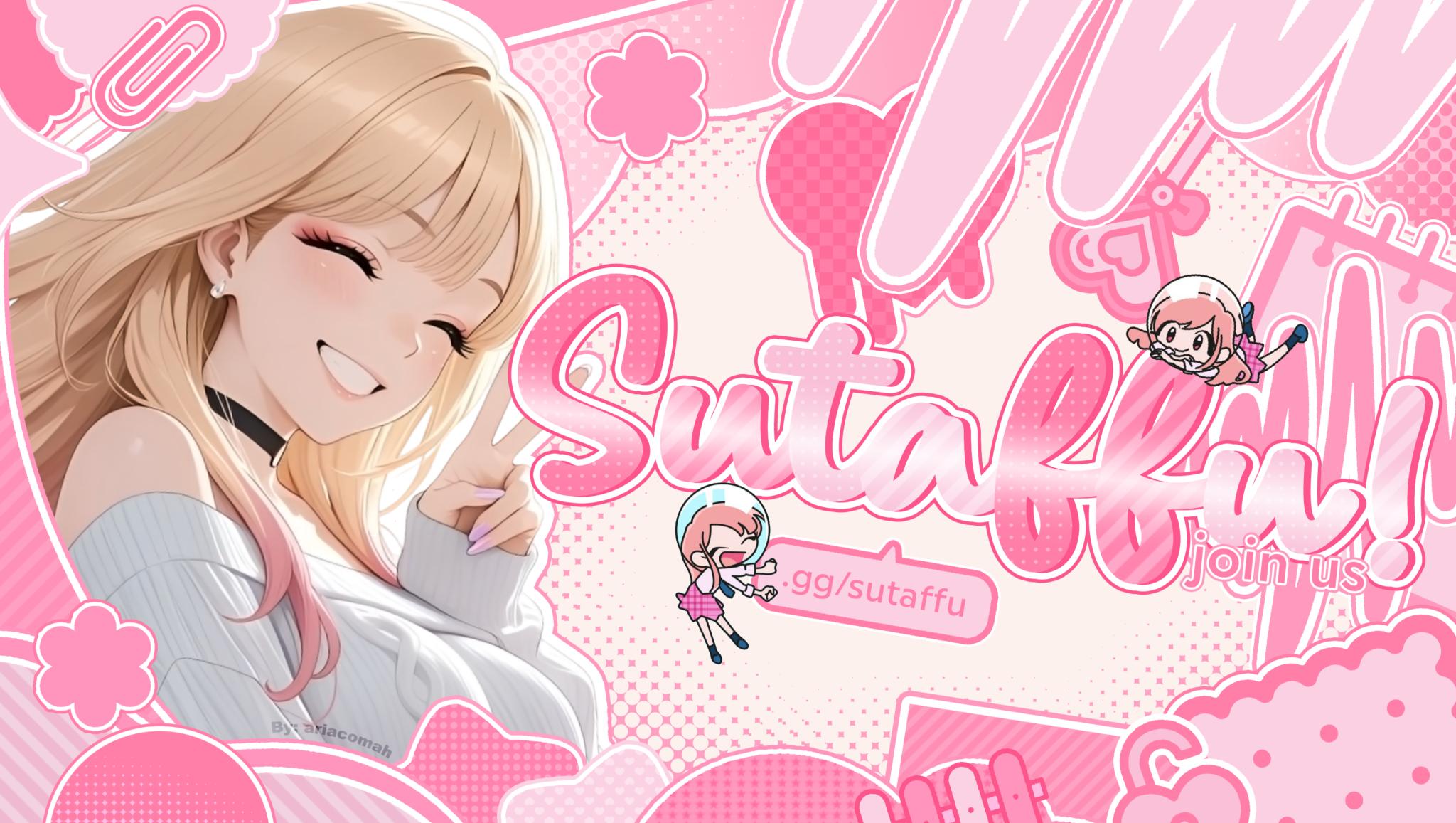 Discovery splash banner for 𐔌 🌸 Sutaffu ╰╮ anime ⟣ nitro boost ⟣ emojis Discord server
