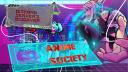 Discovery splash banner for Animes Society Discord server