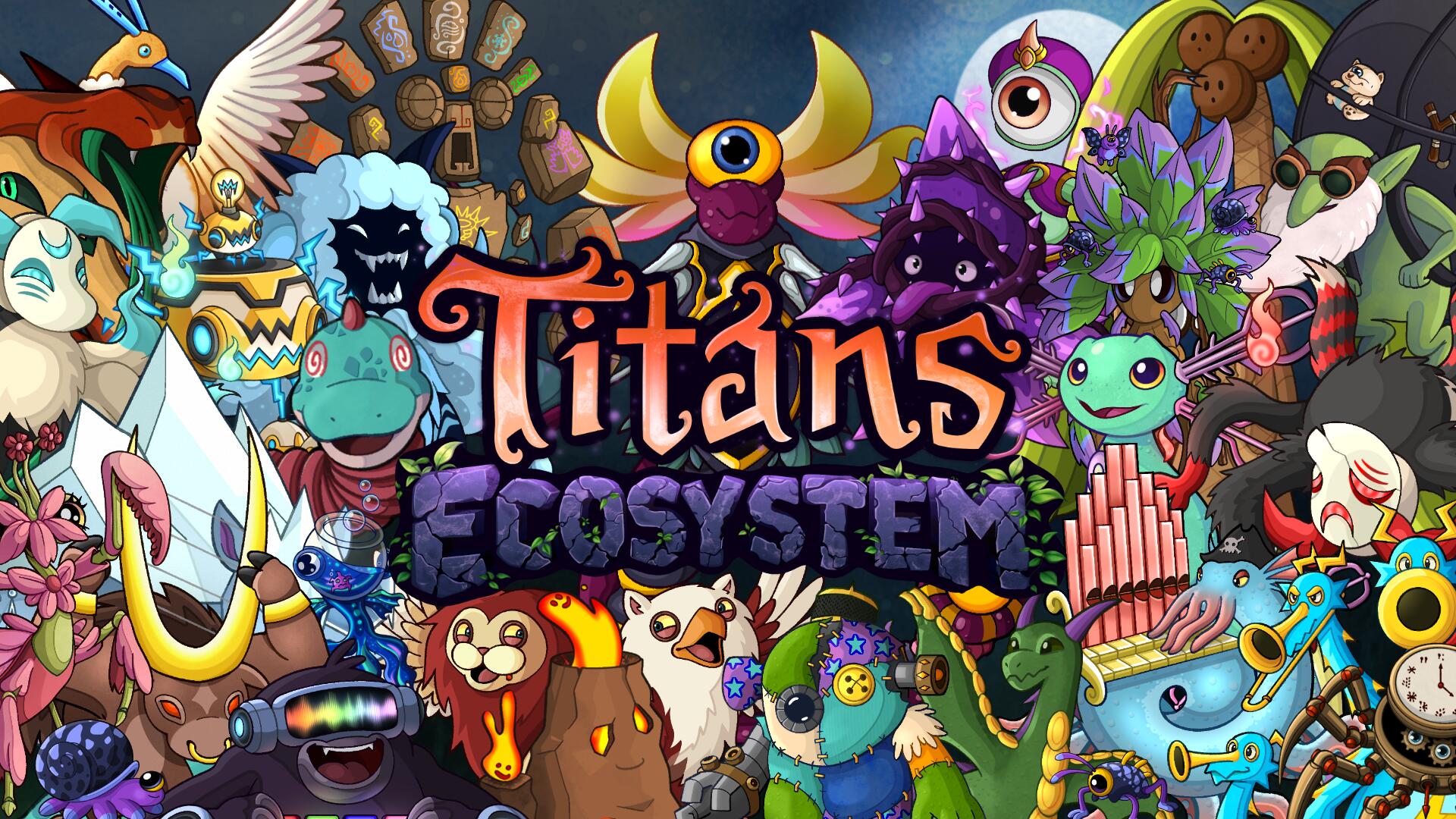 Discovery splash banner for Titans Ecosystem Discord server