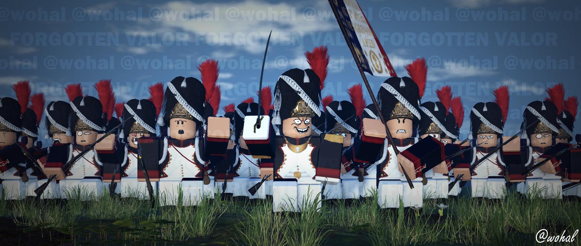 Discovery splash banner for FORGOTTEN VALOR Discord server