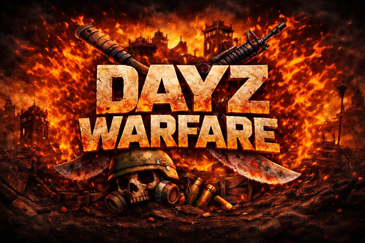 Discovery splash banner for DayZ Warfare Discord server