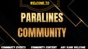 Discovery splash banner for Paralines Community Discord server