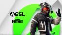 Discovery splash banner for ESL ft. Fortnite Discord server