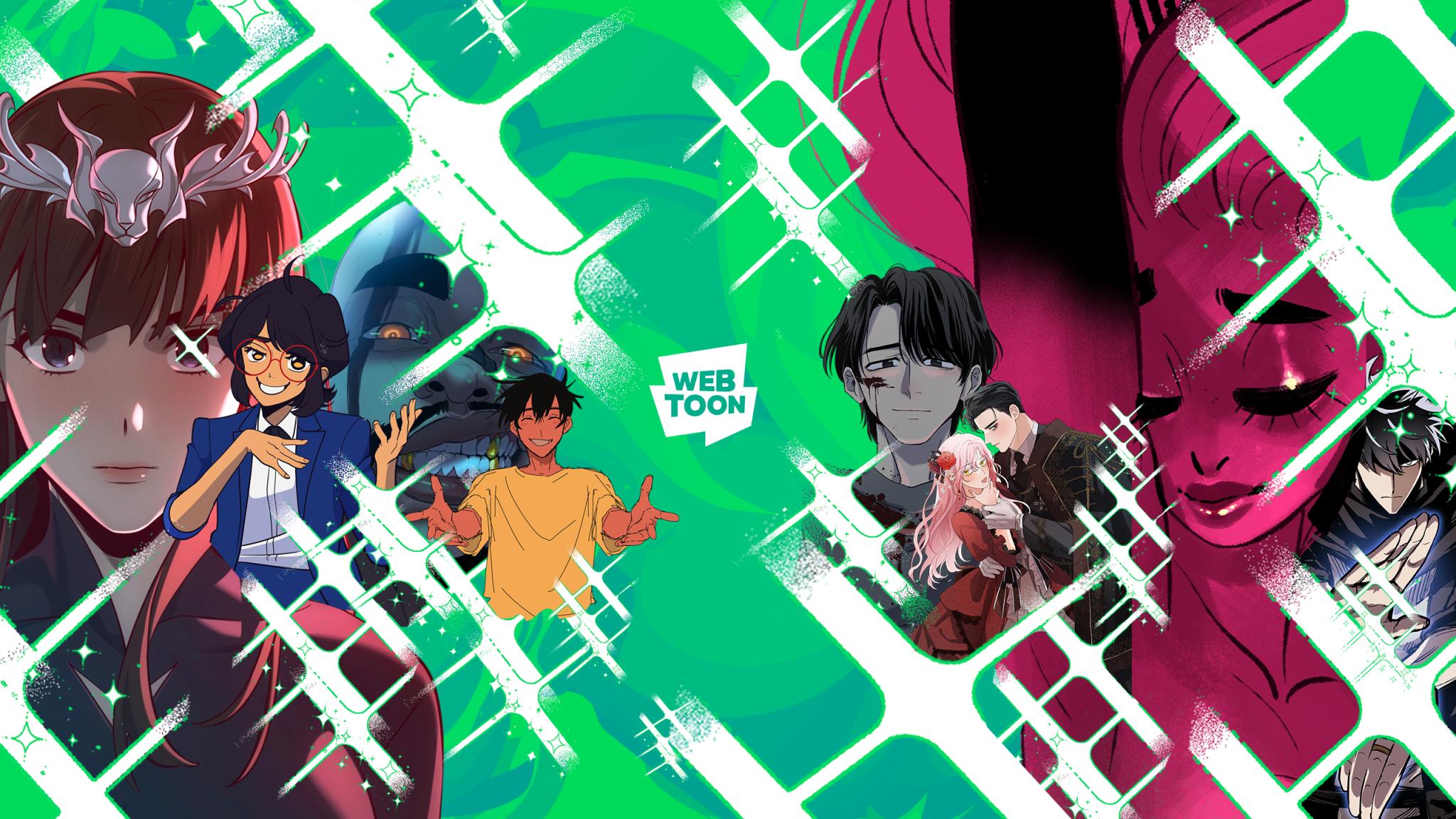 Discovery splash banner for WEBTOON Discord server