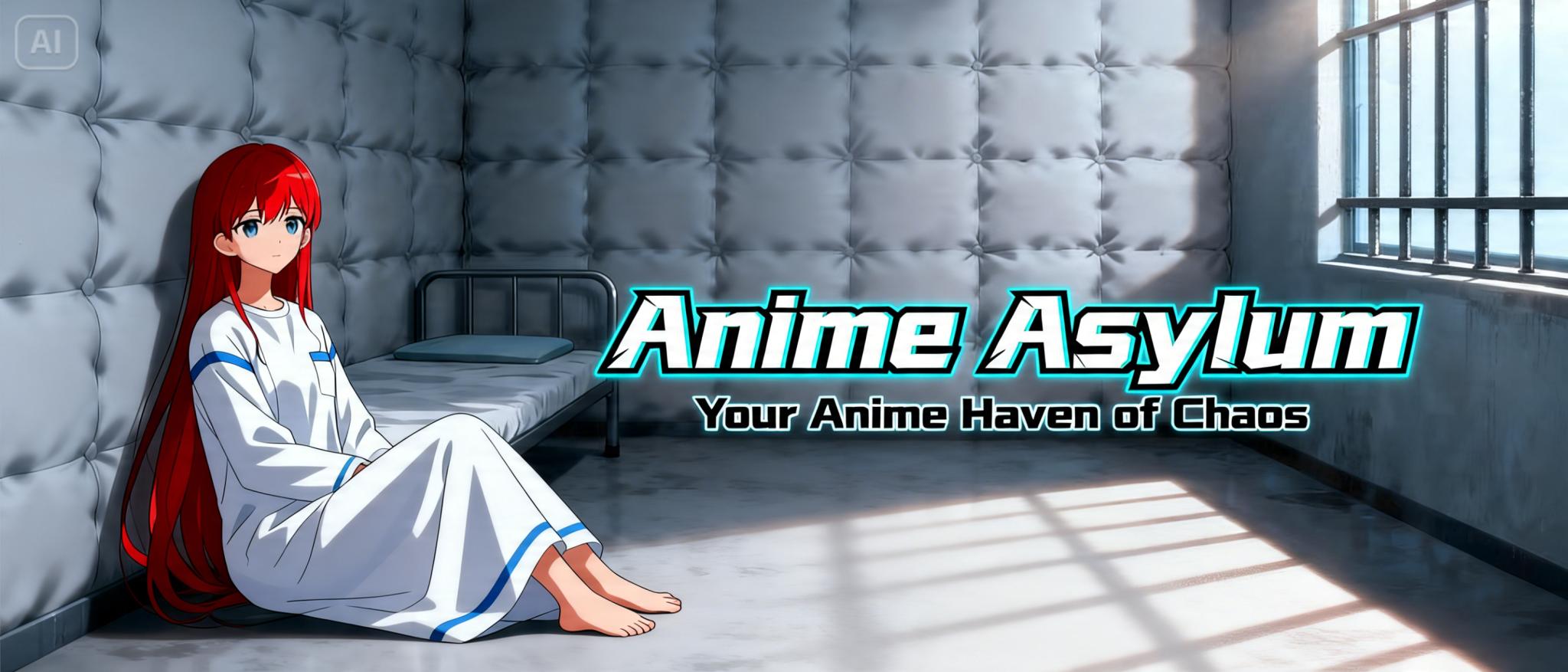 Discovery splash banner for Anime Asylum Discord server