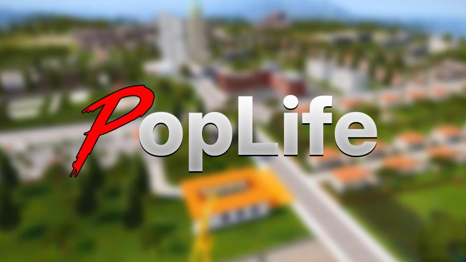 Discovery splash banner for POP Life Roleplay Discord server