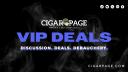 Discovery splash banner for Cigar Page Discord server