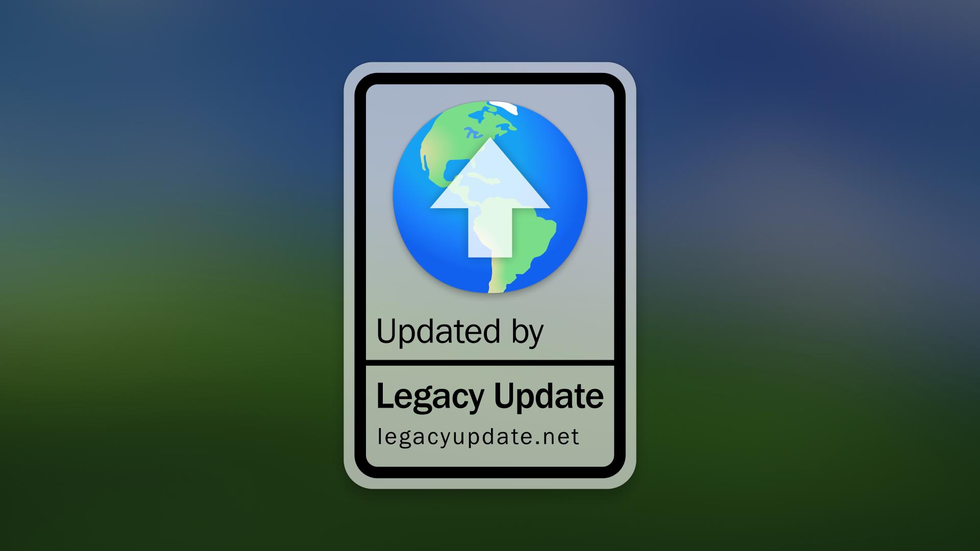 Discovery splash banner for Legacy Update Discord server
