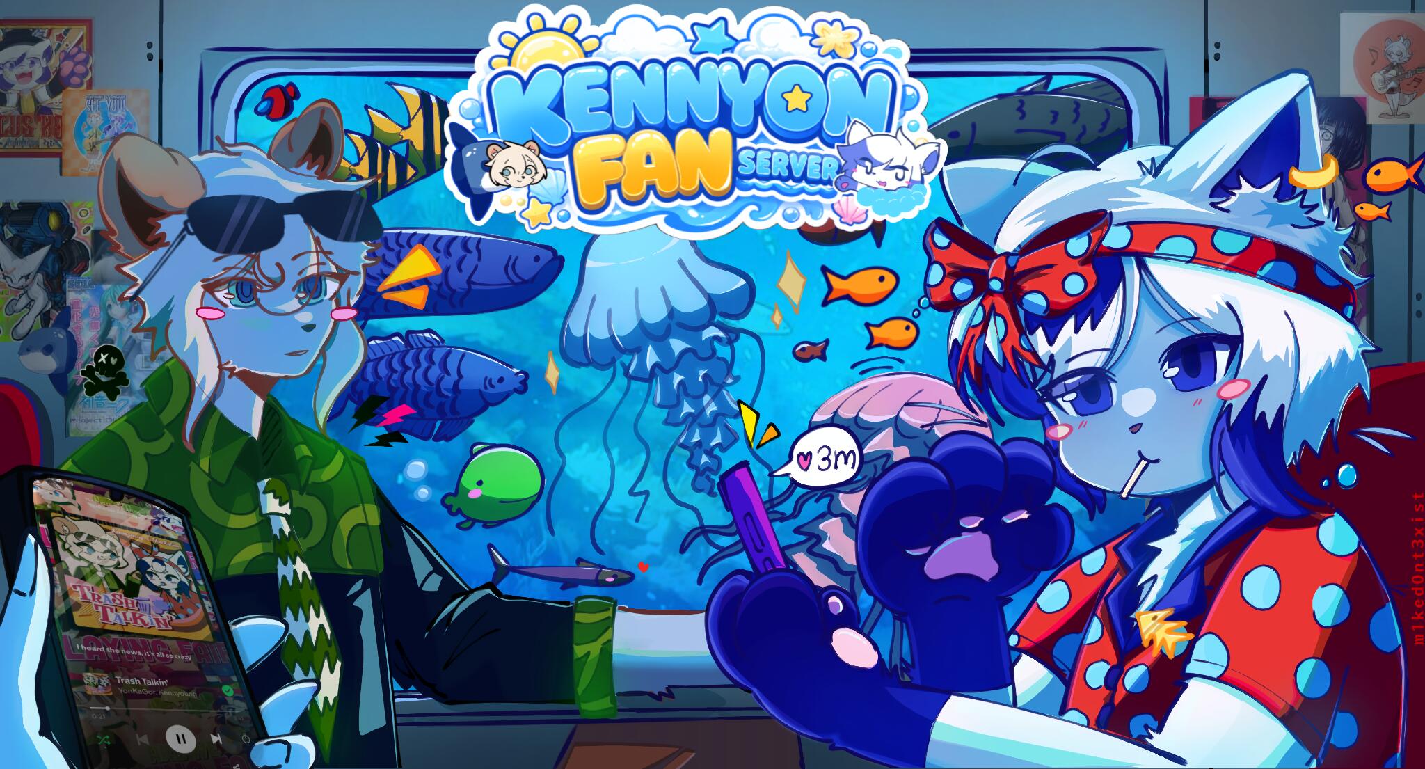 Discovery splash banner for KennYon Fan Server Discord server