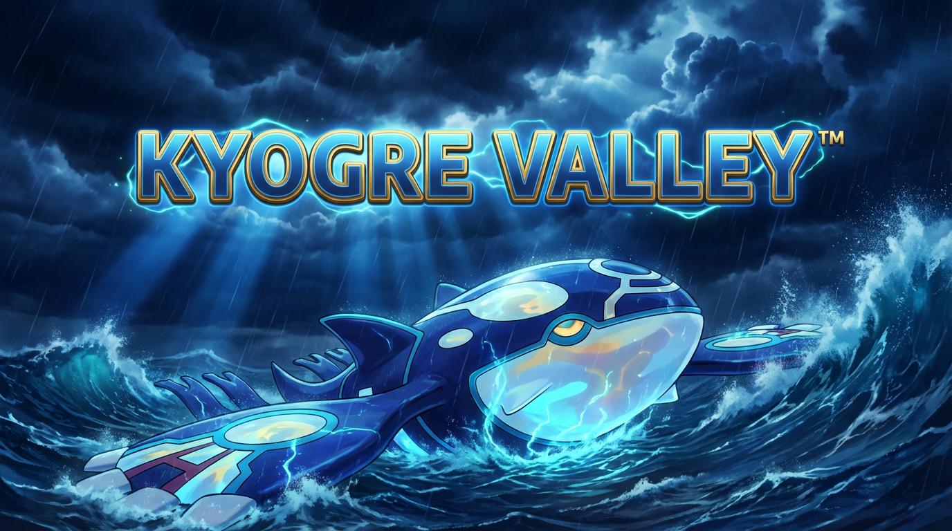 Discovery splash banner for KYOGRE VALLEY™ Discord server
