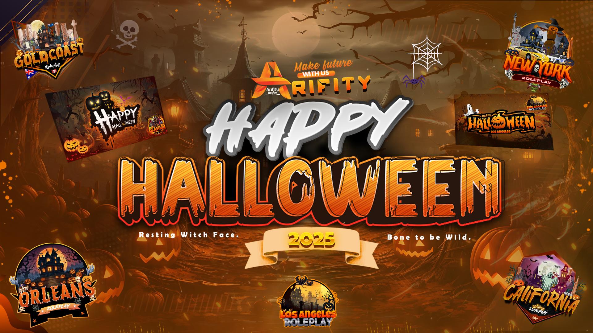 Discovery splash banner for Arifity Designs Discord server