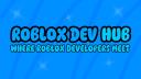 Discovery splash banner for Roblox Dev Hub Discord server