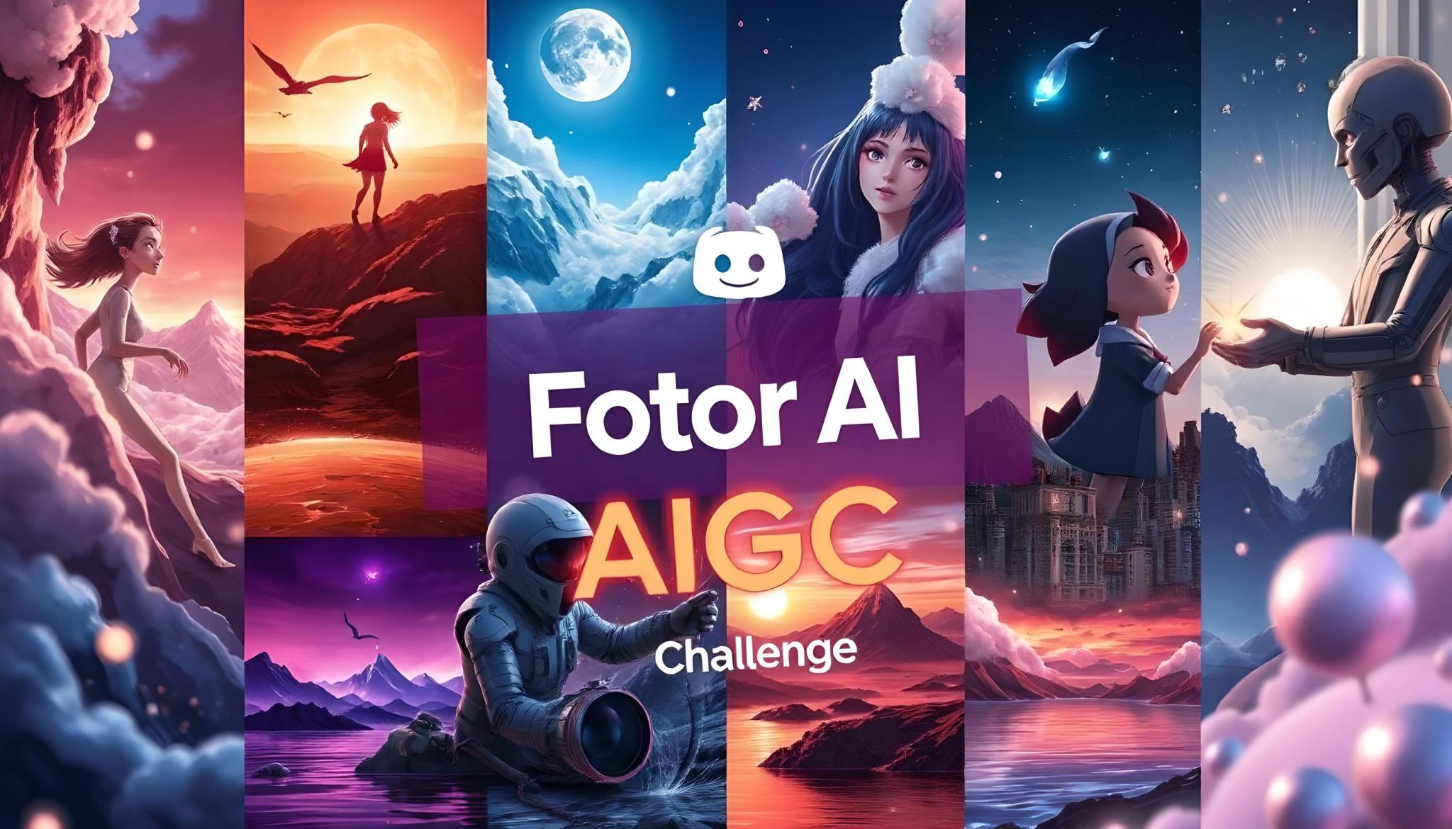 Discovery splash banner for Fotor Discord server