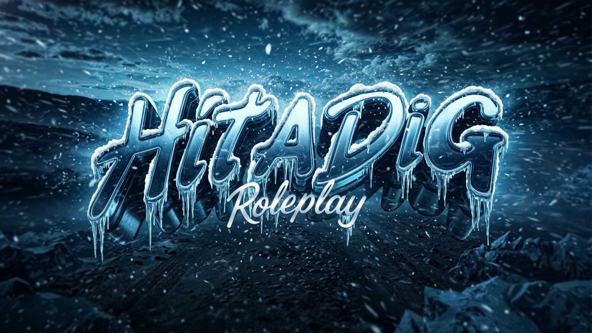 Discovery splash banner for Hit A Dig Roleplay Discord server