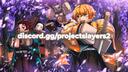 Discovery splash banner for Project Slayers 2 Discord server