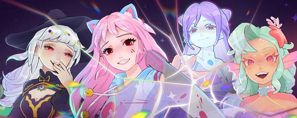Discovery splash banner for AI2U: With You 'Til The End ~ Yandere AI Girlfriend Simulator Discord server