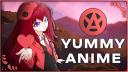 Discovery splash banner for YummyAnime Discord server