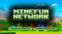 Discovery splash banner for MineFun Network 2.0 Discord server
