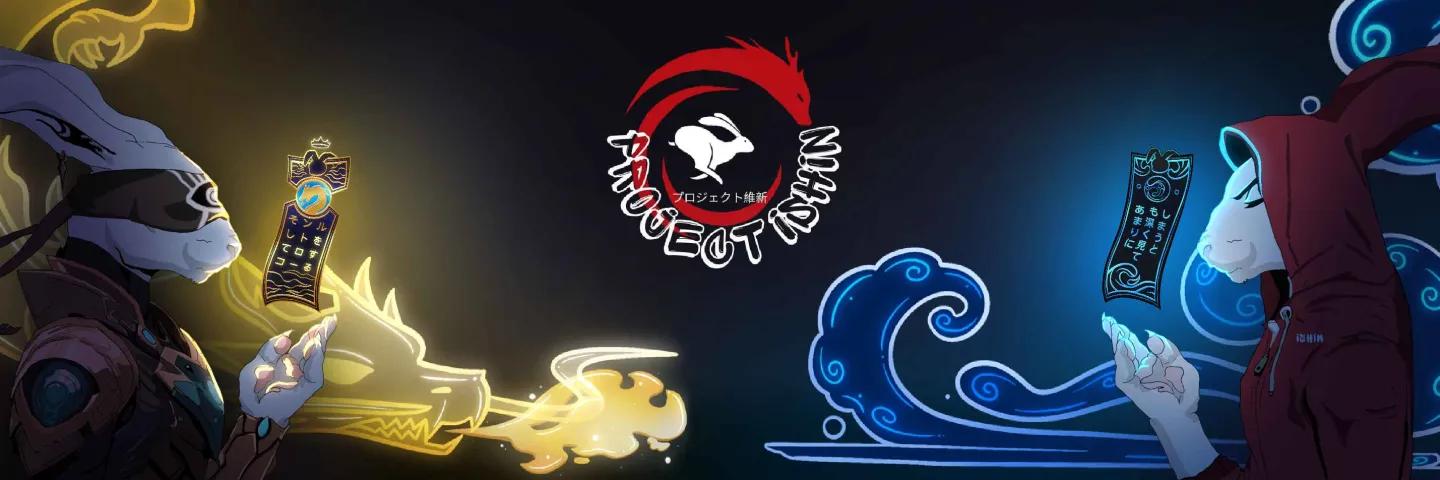 Discovery splash banner for Project Ishin Discord server