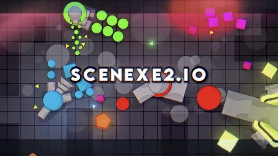 Discovery splash banner for Scenexe2.io Discord server