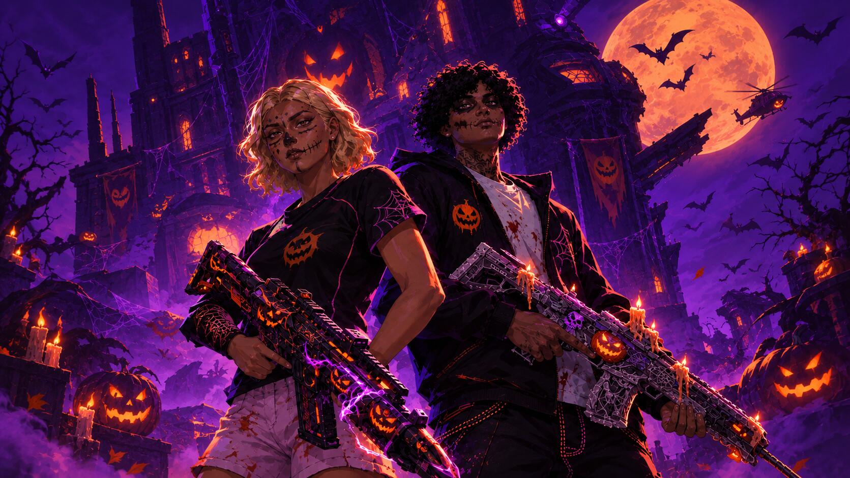 Discovery splash banner for LEAGUE PVP Discord server